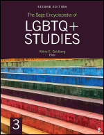 Image of the cover of The Sage Encylopedia of LGBTQ+ Studies, 2nd Edition, edited by Abbie E. Goldberg.